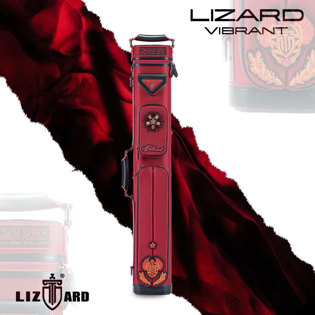 LIZARD莱瑟塔圣甲系列7孔台球杆桶