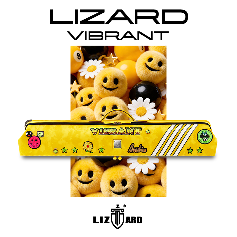 LIZARD莱瑟塔彩虹系列7孔台球杆包