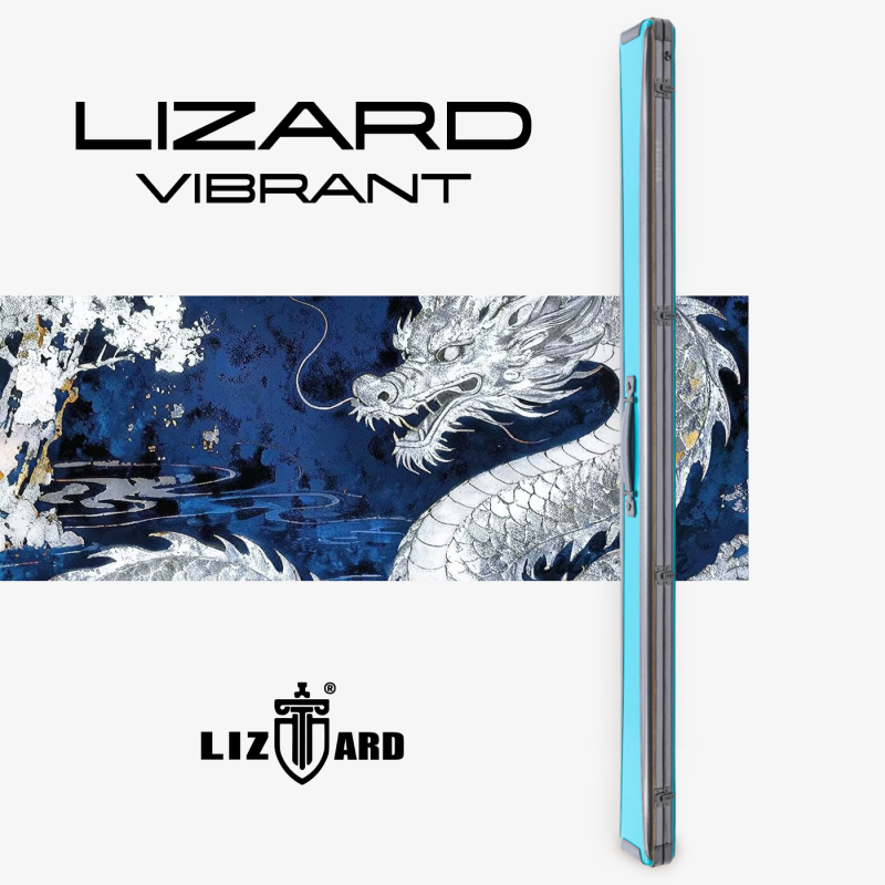 VIBRANT莱瑟塔碳盾系列三槽台球杆包