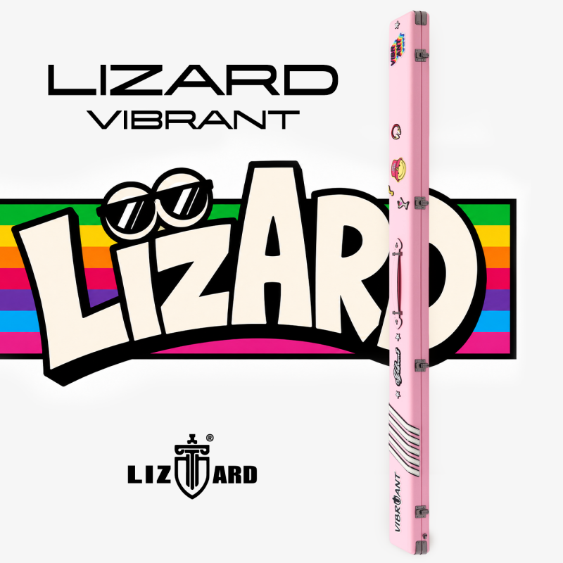 VIBRANT莱瑟塔彩虹系列三槽台球杆包